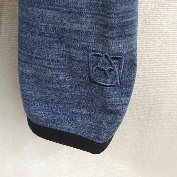 NWT Avalanche Outdoor Supply Company Men's 1/4 Zip Pullover Blue Size Medium - Picture 5 of 10